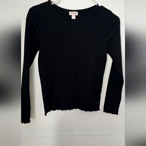 Black long sleeve shirt